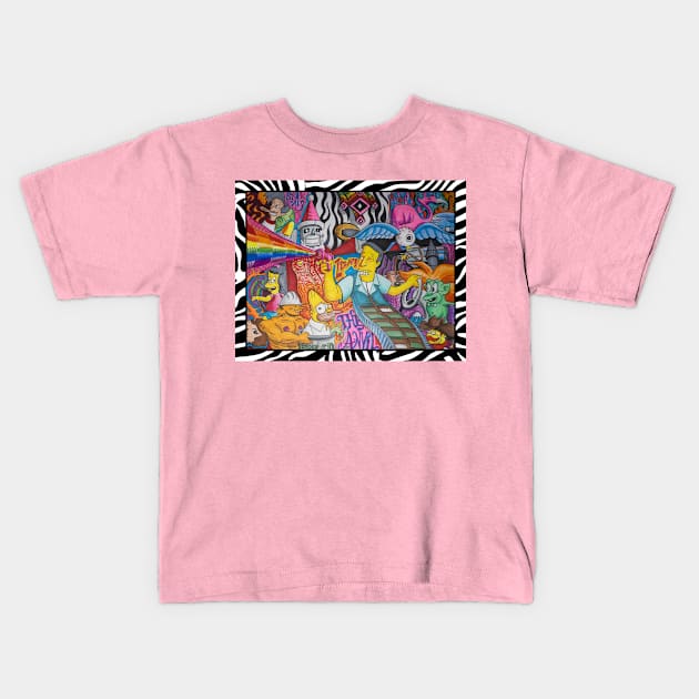 Zap! Kids T-Shirt by Koko Ricky